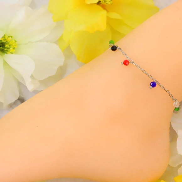 Minimalist Anklet, Sleek & Modern Design, Women’s Fashion, YC110355-A - Picture 5 of 10